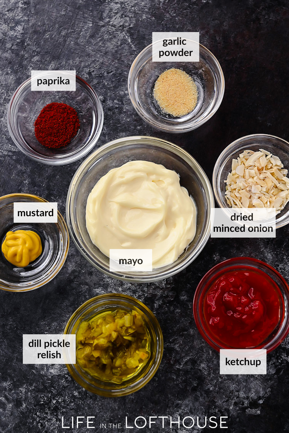 Copycat Big Mac Sauce ingredients