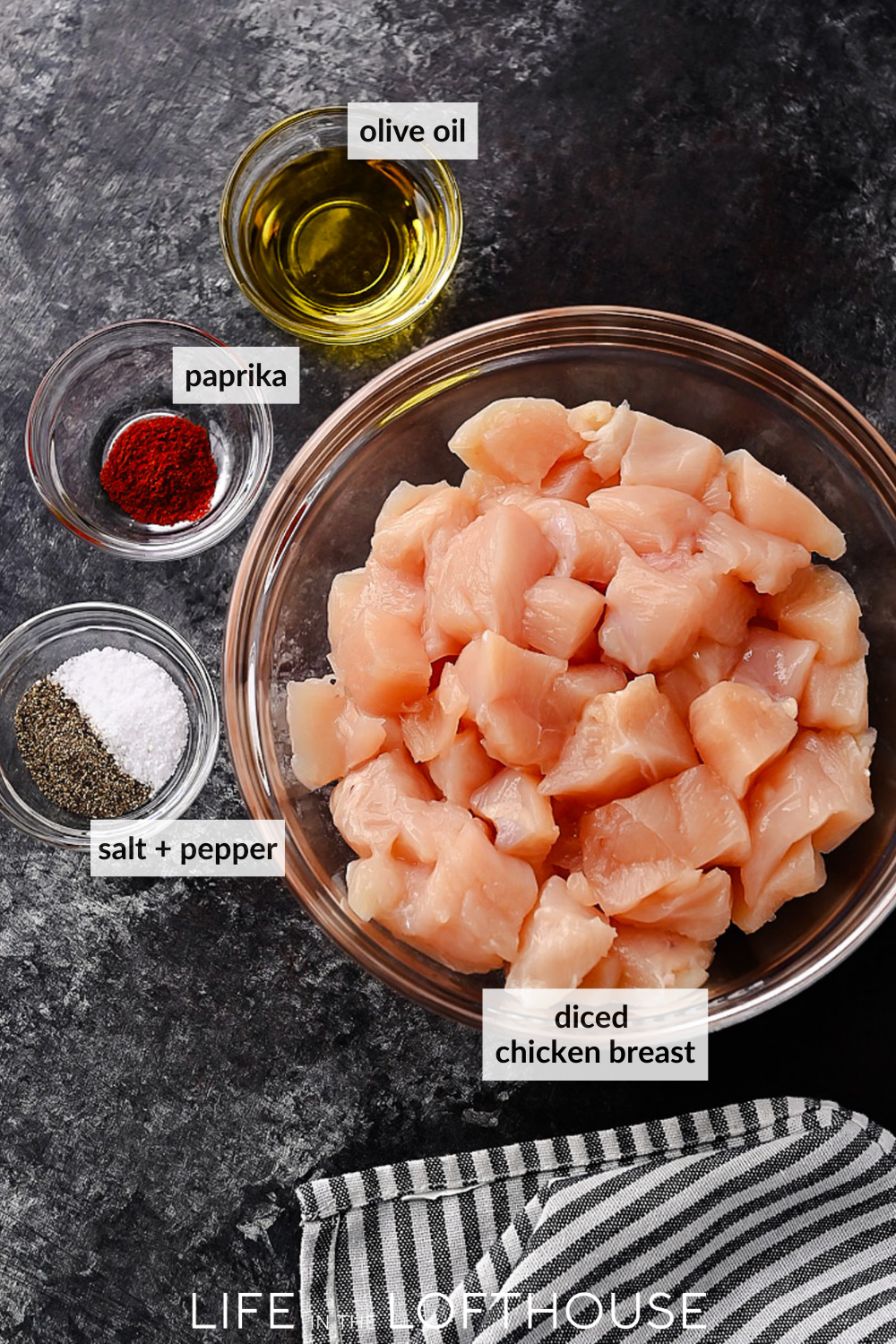 Chicken Alfredo Garlic Bread Ingredients