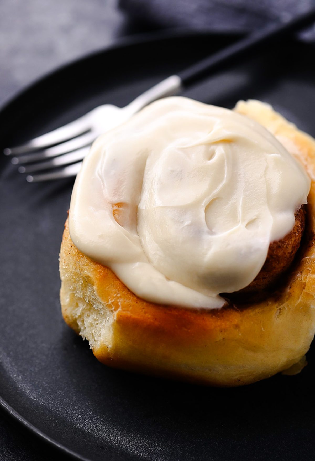 Homemade Cinnamon Rolls with Maple Cream Cheese Frosting