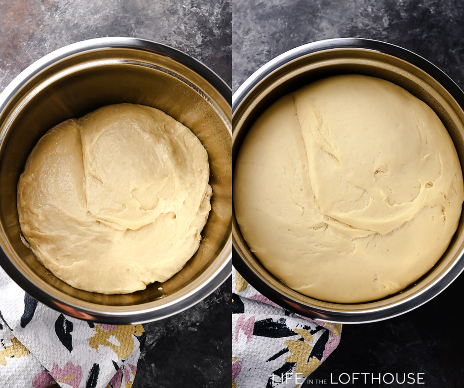 Homemade Cinnamon Rolls Dough