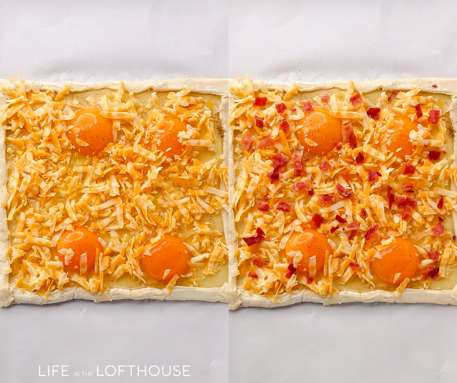 Savory Breakfast Pastry Tart Step 2