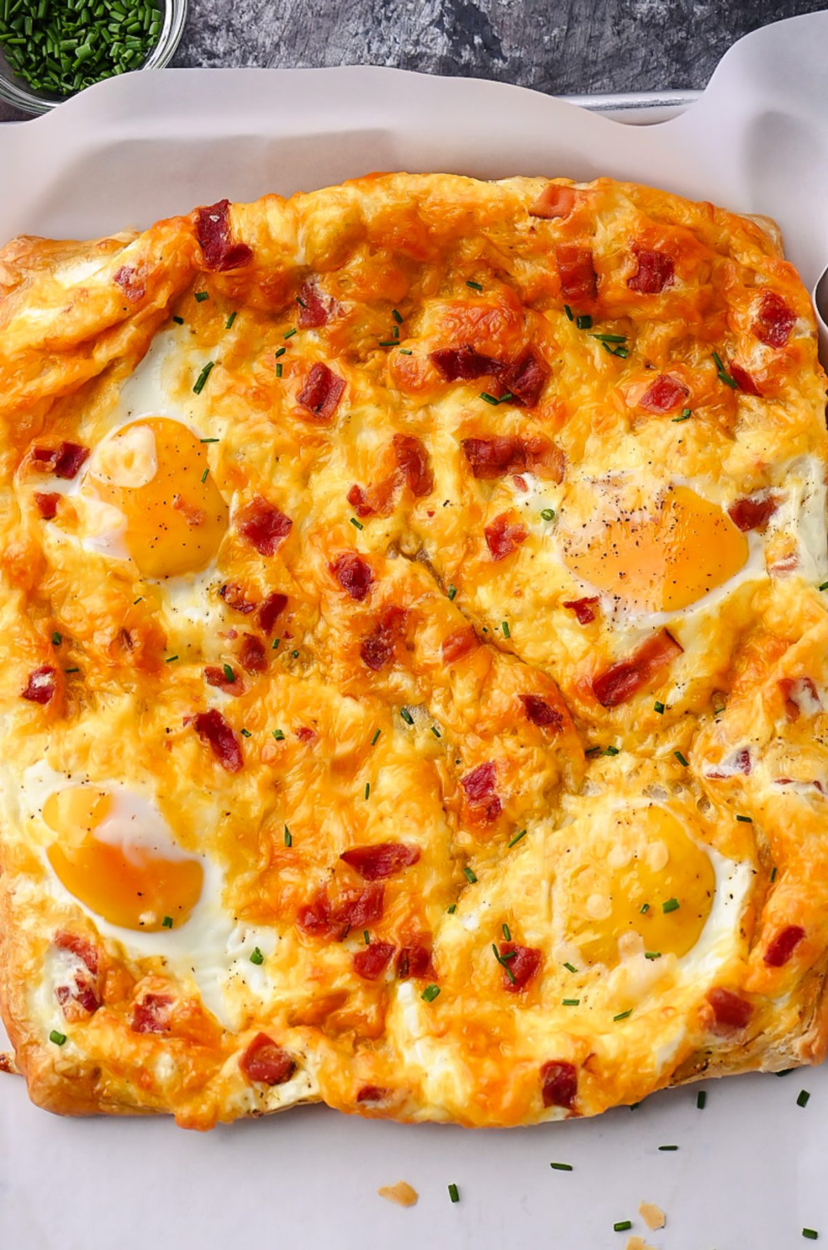 Savory Breakfast Pastry Tart