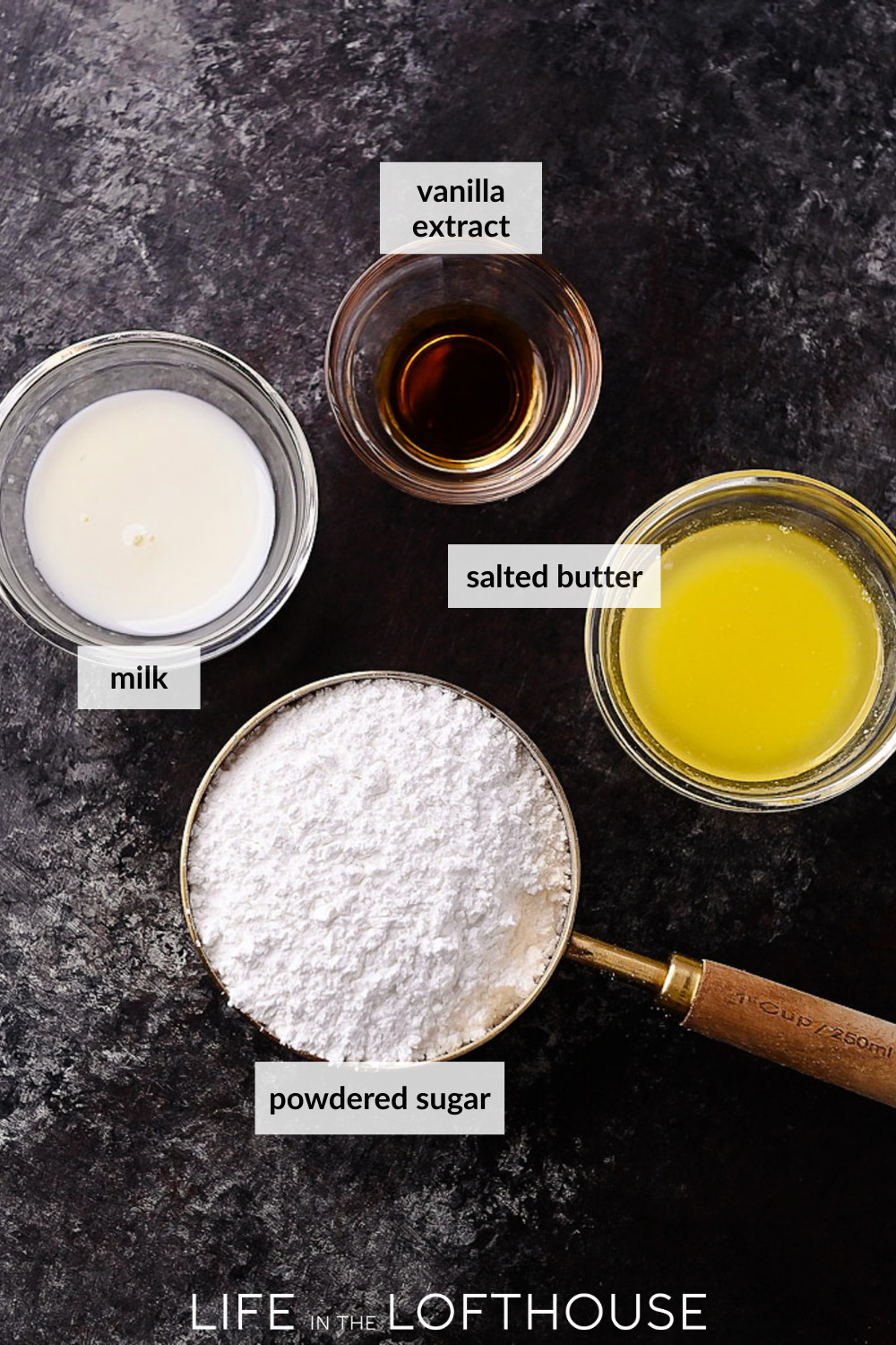 Homemade Strawberry Toaster Strudels Icing Ingredients