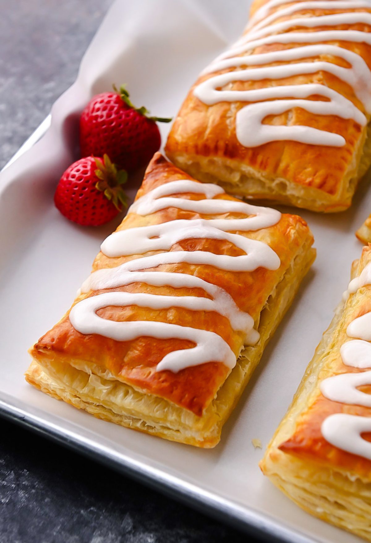 Toaster Strudels with Strawberry