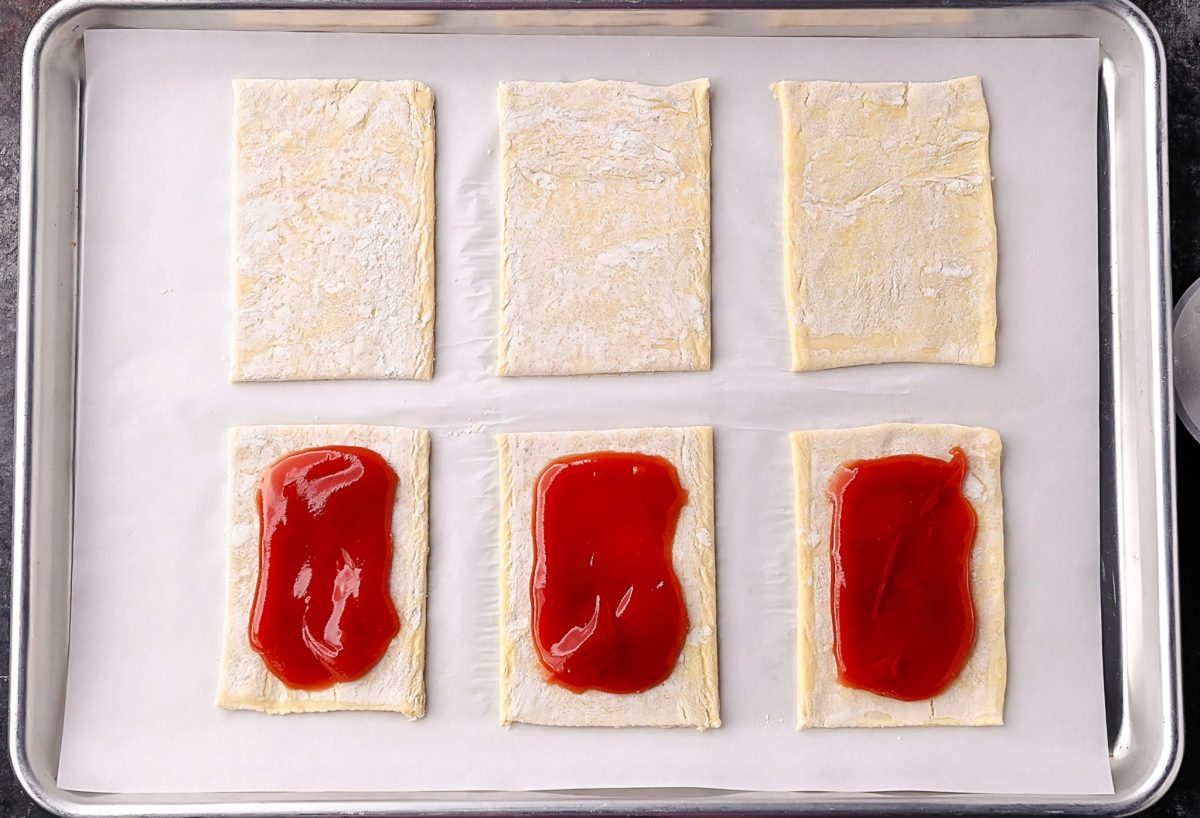 Homemade Strawberry Toaster Strudels Steps