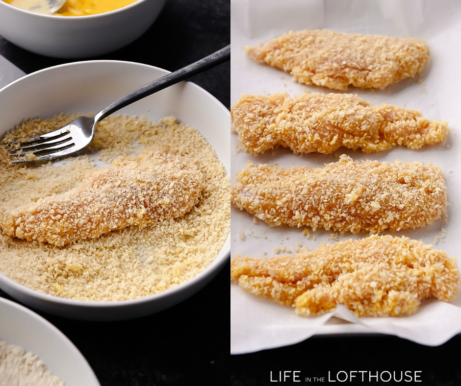 Crispy Chicken Tenders steps