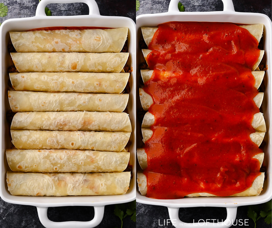 Enchilada Steps