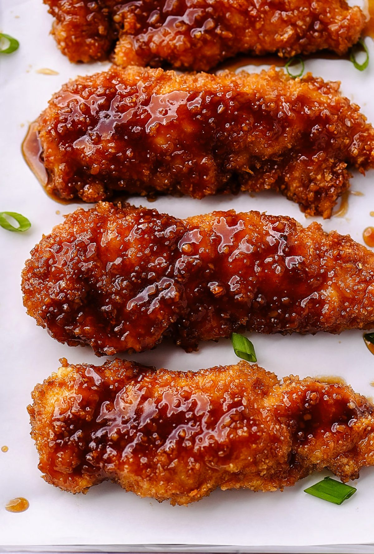 Golden and Crispy Honey Butter Chicken Tenders