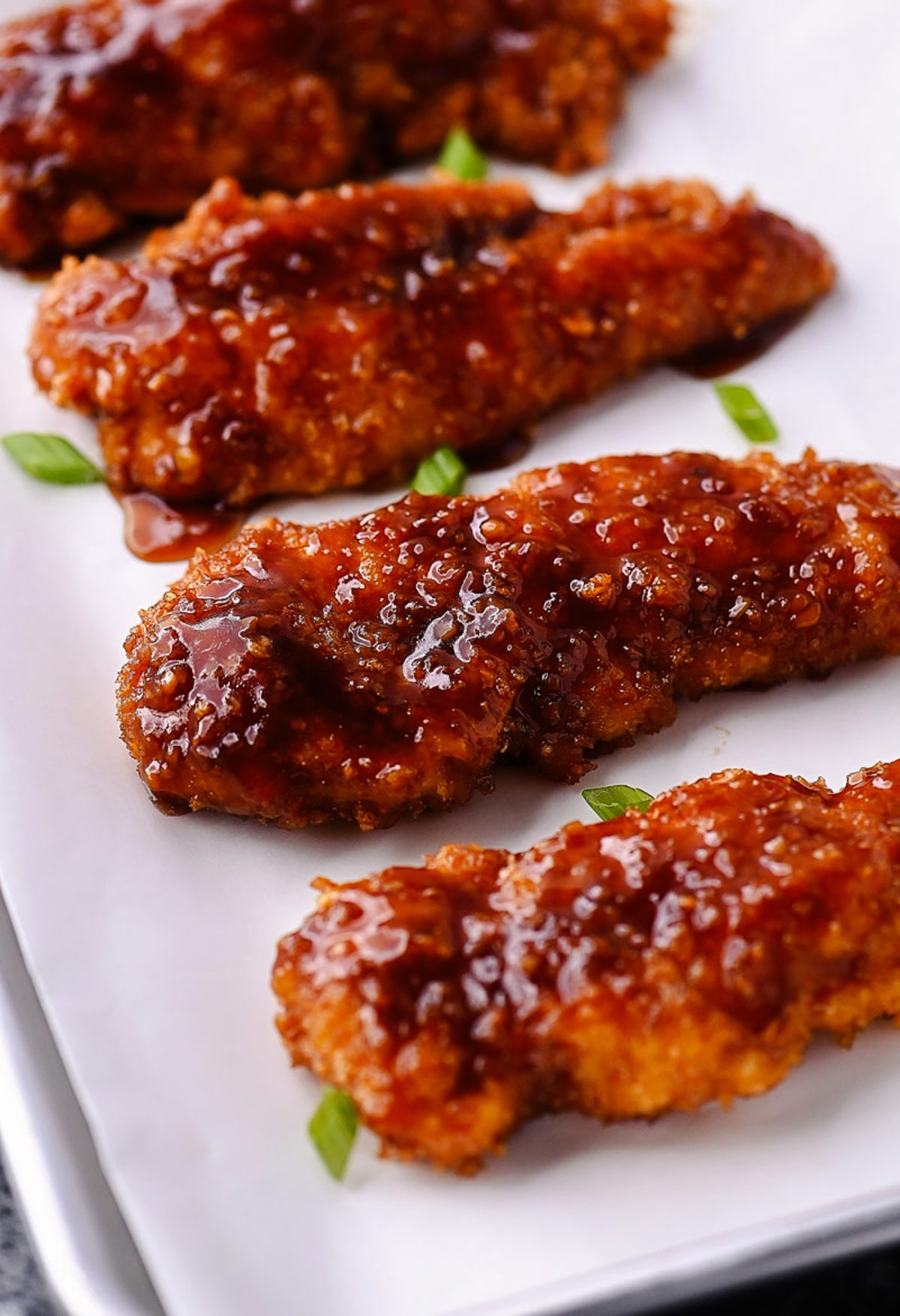 Golden and Crispy Honey Butter Chicken Tenders