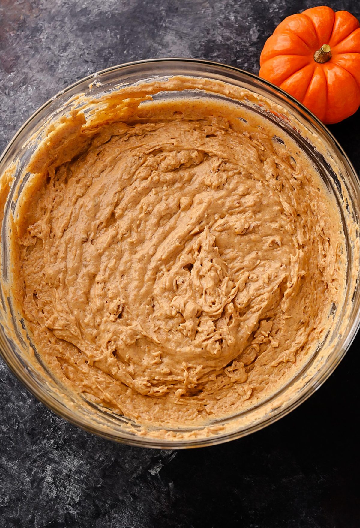 Pumpkin Cinnamon Roll Pancakes Batter