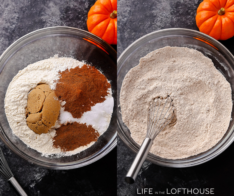 Pumpkin Cinnamon Roll Pancakes Instructions