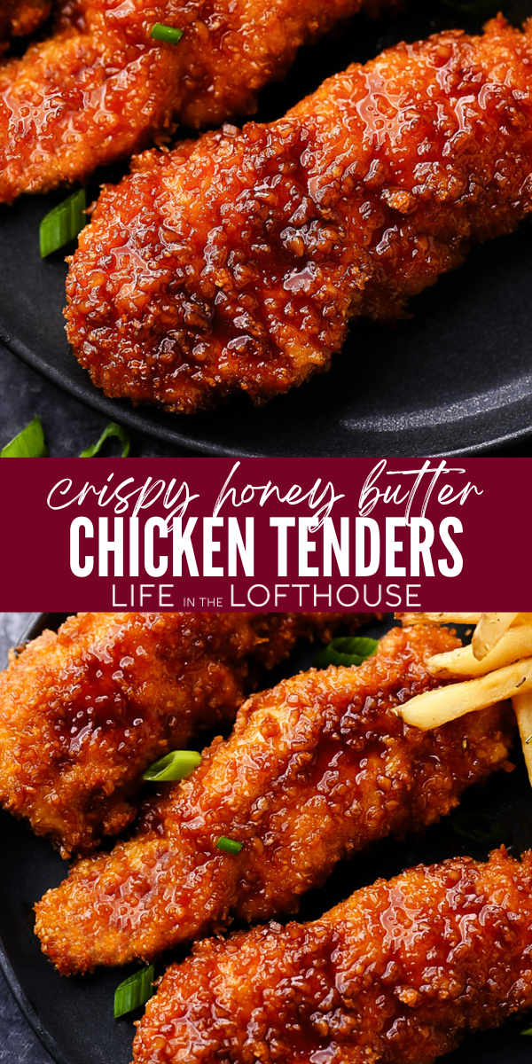 Golden and Crispy Honey Butter Chicken Tenders