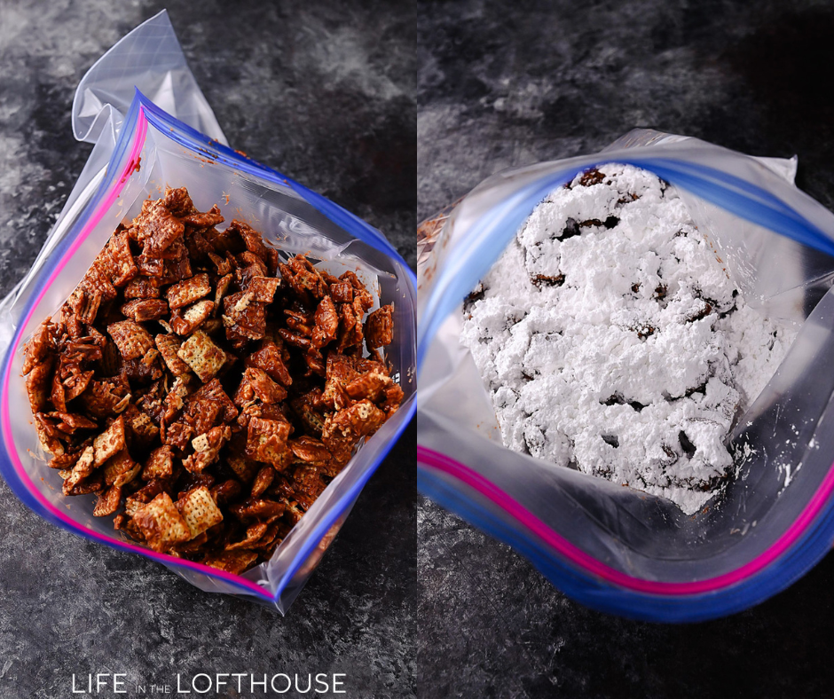 Halloween Muddy Buddies Step 2