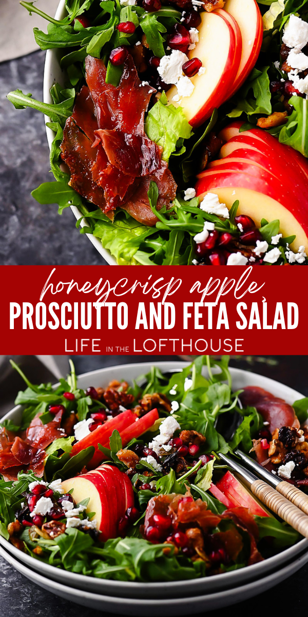 This Honeycrisp Apple, Prosciutto, and Feta Salad