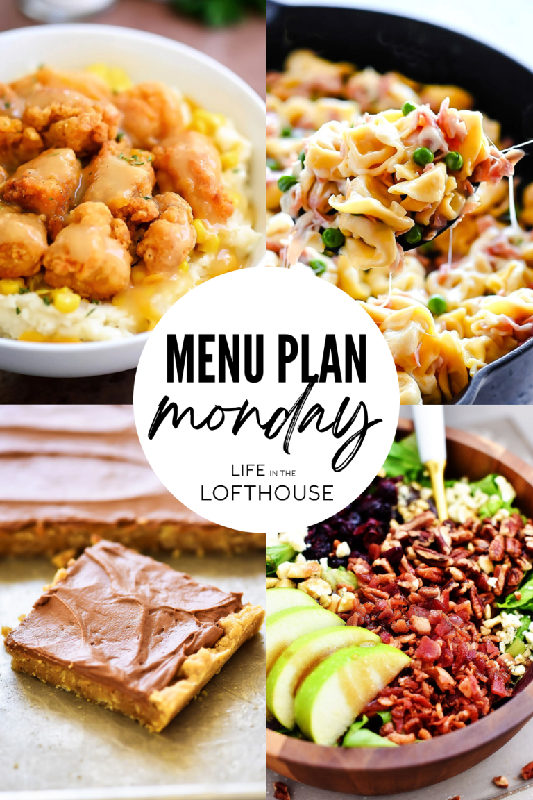 Menu Plan Monday is a collection of family favorite recipes from dinner to dessert.