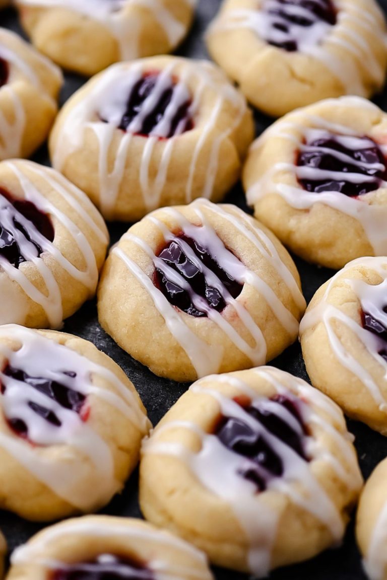 Easy Raspberry Shortbread Cookies