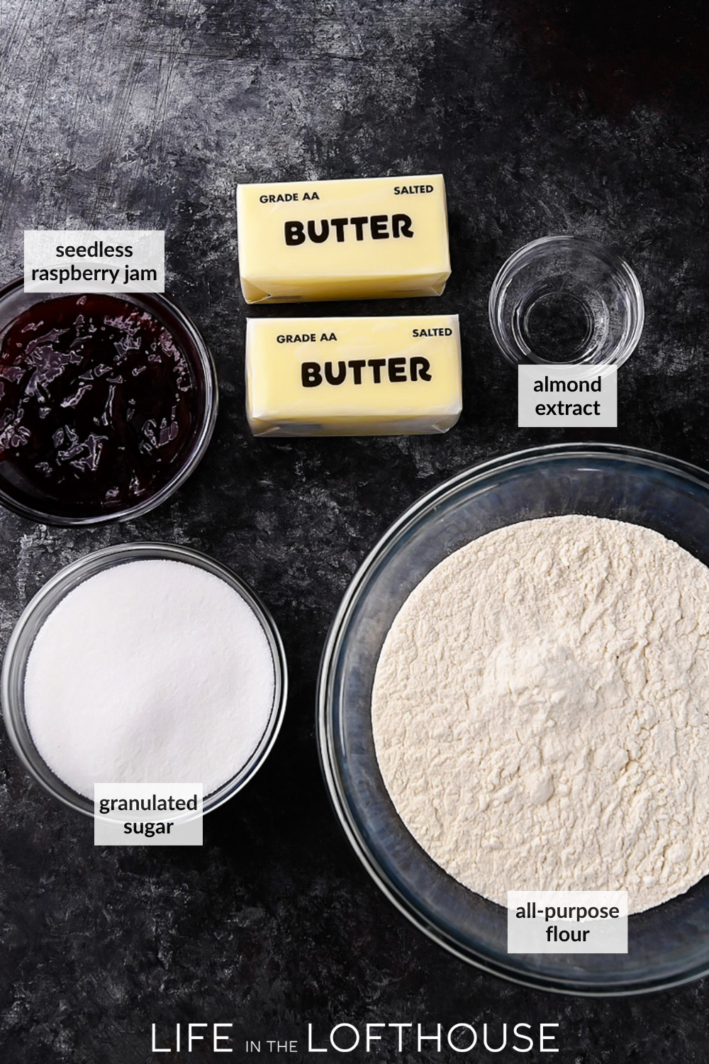 Easy Raspberry Shortbread Cookies