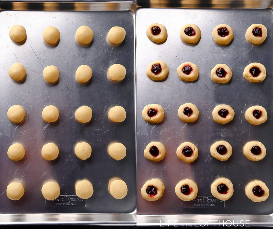 Easy Raspberry Shortbread Cookies
