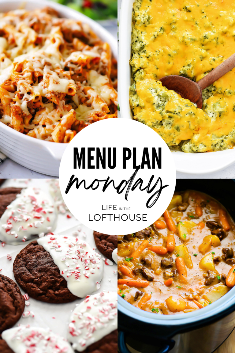 Menu Plan Monday is a collection of family favorite recipes from dinner to dessert.