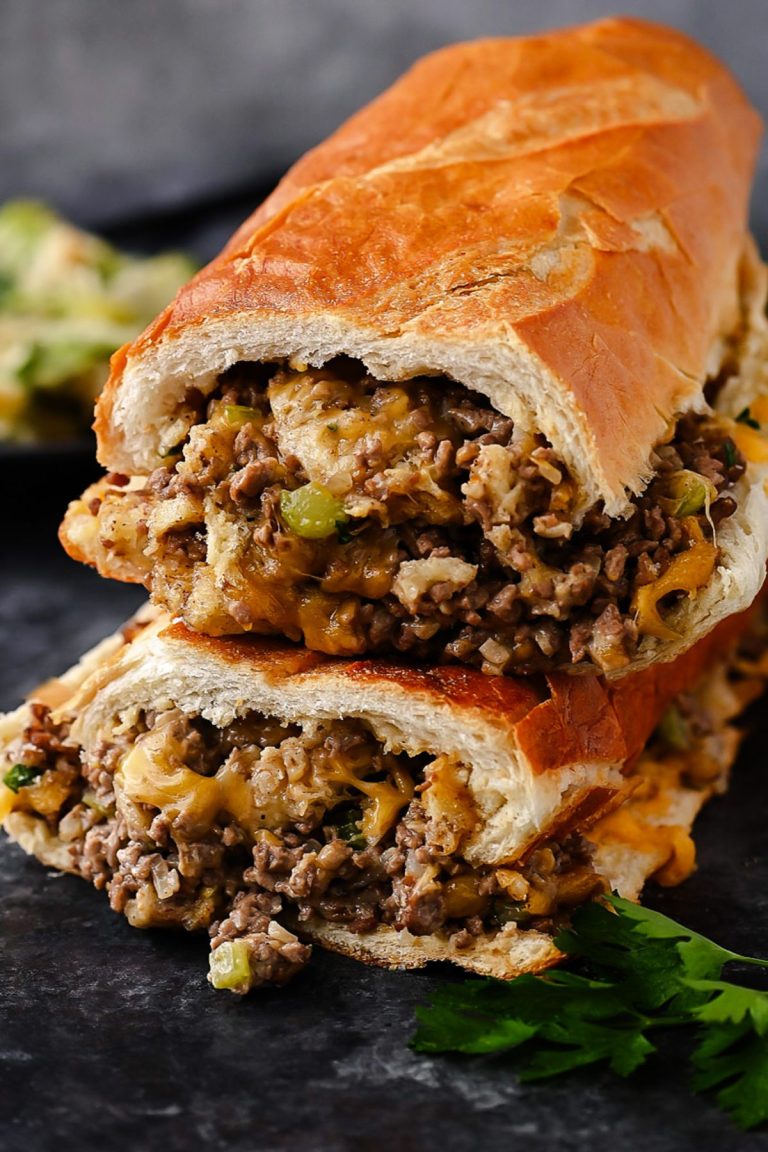 Cheesy Stuffed French Bread