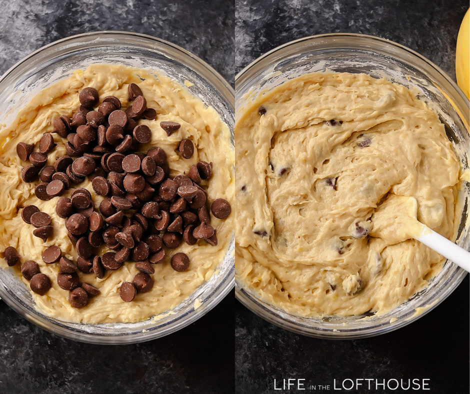 Greek Yogurt Banana Muffins steps