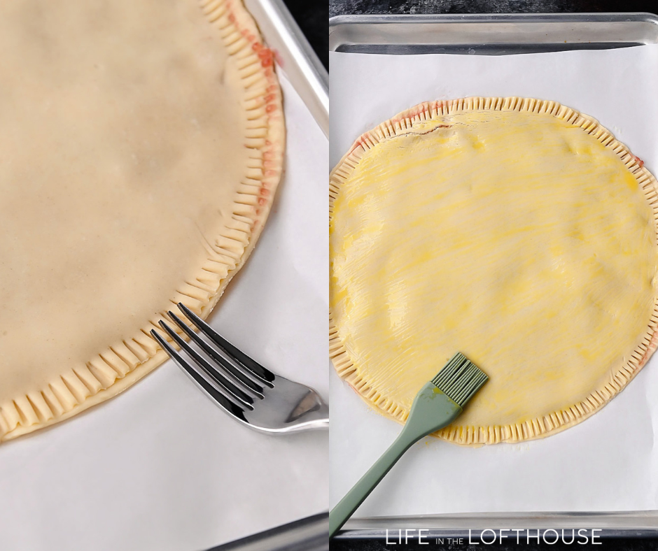 Giant Frosted Strawberry Pop Tart Step2