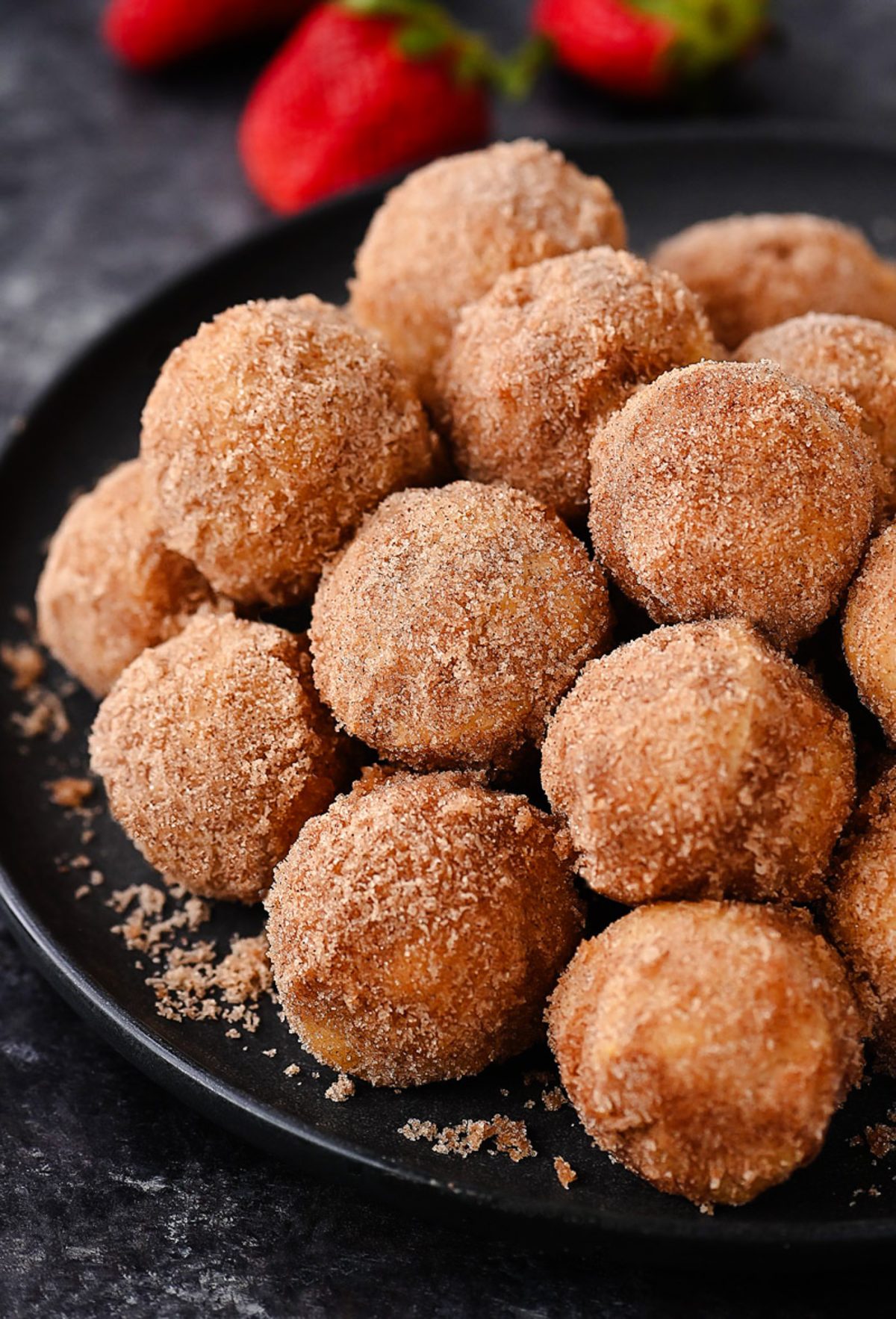 Mini Baked Cinnamon Sugar Donuts
