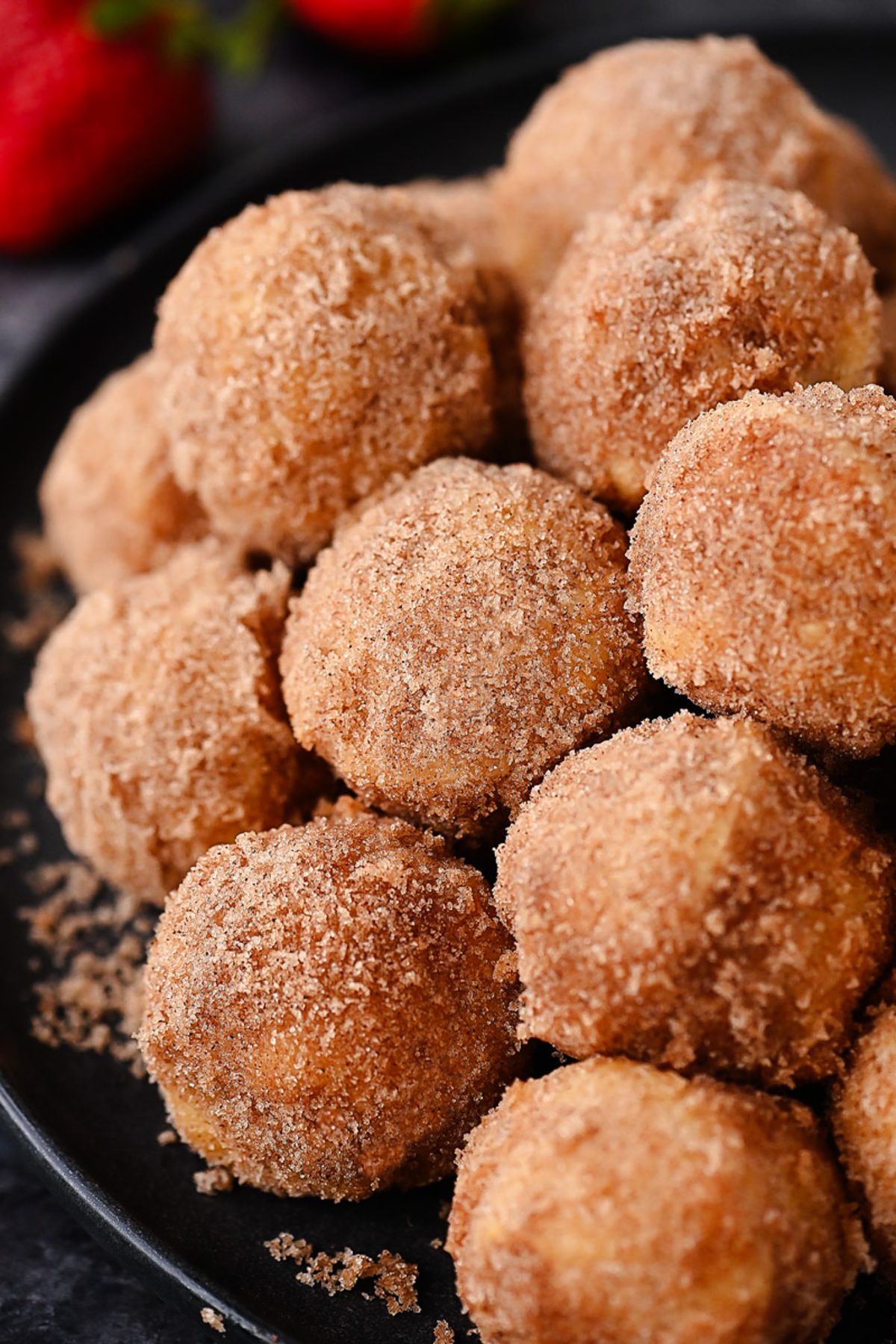 Mini Baked Cinnamon Sugar Donuts