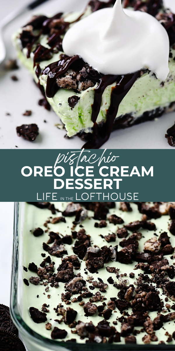 Pistachio Oreo Ice Cream Dessert PIN