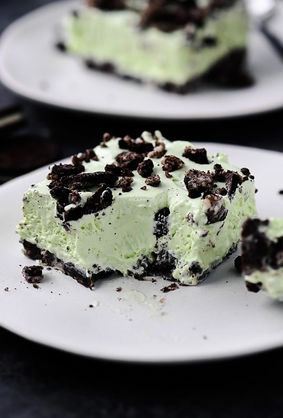 Pistachio Oreo Ice Cream Dessert