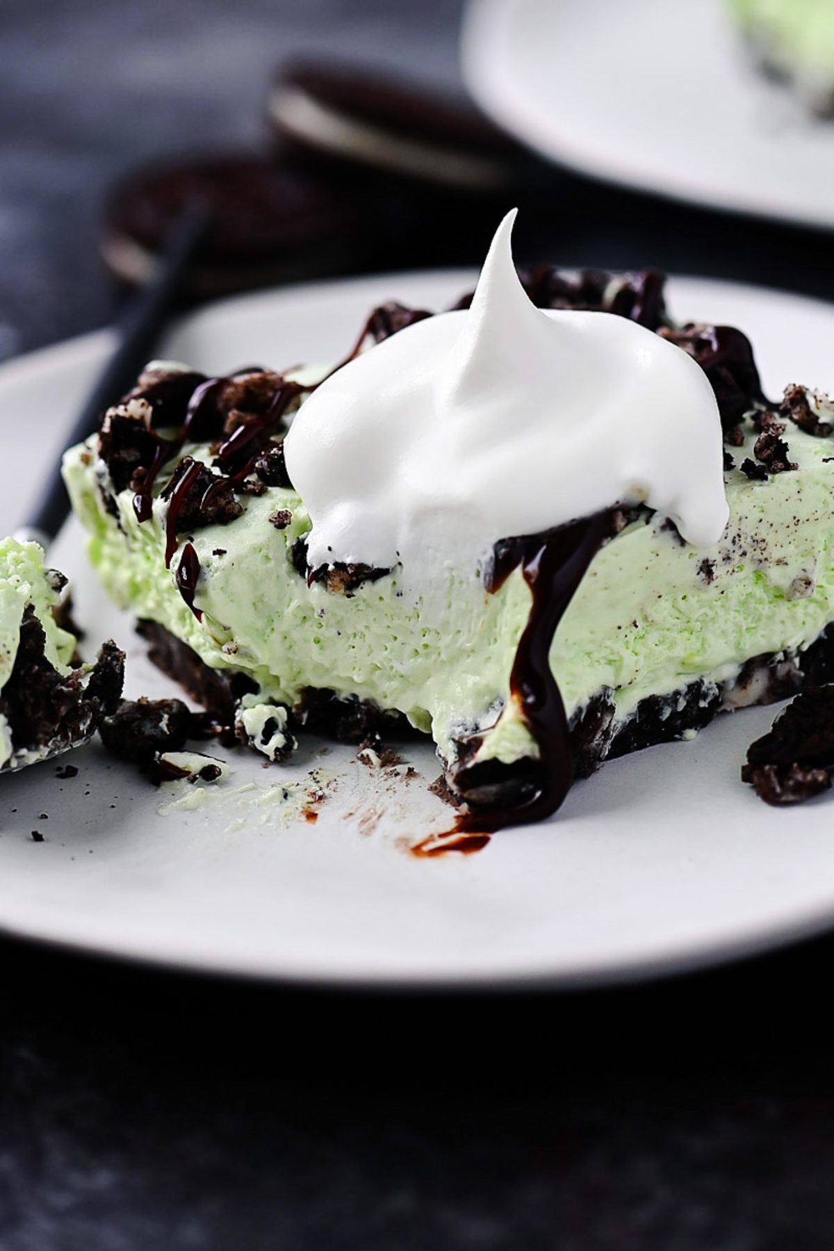 Pistachio Oreo Ice Cream Dessert